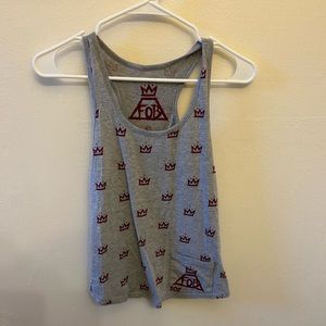 Fall Out Boy Logo Pocket Tee Size XS